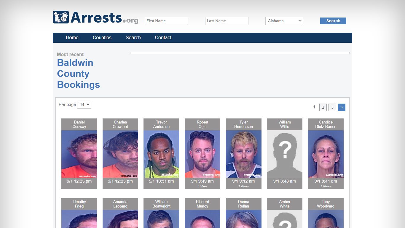 Baldwin County Arrests and Inmate Search